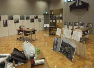 東京YWCAカフマンホールでの展示風景